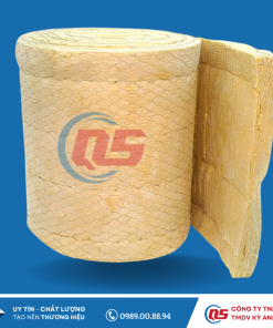 Bông khoáng rockwool material dạng cuộn