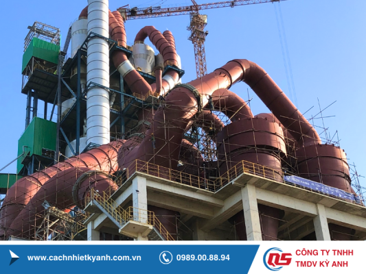 THI CÔNG CÁCH NHIỆT BẰNG BỌT THỦY TINH CELLULAR GLASS TRONG CÁCH NHIỆT LẠNH