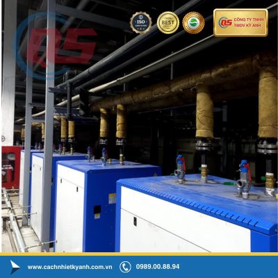 THI CÔNG CÁCH NHIỆT BẰNG BỌT THỦY TINH CELLULAR GLASS TRONG CÁCH NHIỆT LẠNH