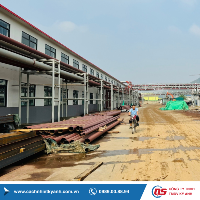 THI CÔNG CÁCH NHIỆT BẰNG BỌT THỦY TINH CELLULAR GLASS TRONG CÁCH NHIỆT LẠNH