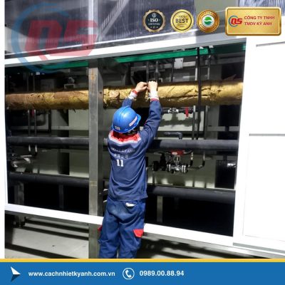 THI CÔNG CÁCH NHIỆT BẰNG BỌT THỦY TINH CELLULAR GLASS TRONG CÁCH NHIỆT LẠNH