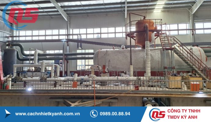 THI CÔNG CÁCH NHIỆT BẰNG BỌT THỦY TINH CELLULAR GLASS TRONG CÁCH NHIỆT LẠNH