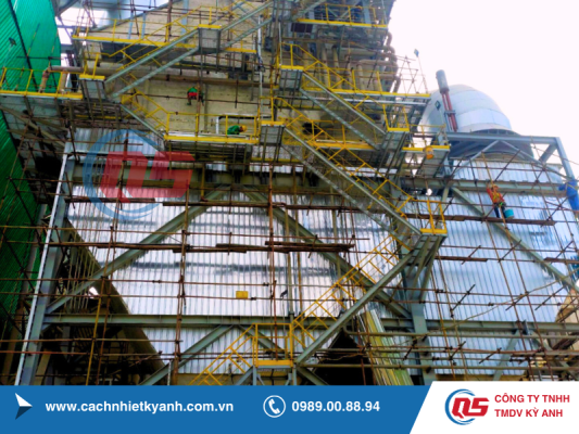THI CÔNG CÁCH NHIỆT BẰNG BỌT THỦY TINH CELLULAR GLASS TRONG CÁCH NHIỆT LẠNH