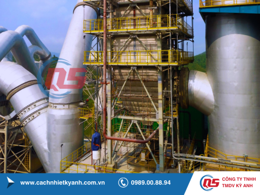 THI CÔNG CÁCH NHIỆT BẰNG BỌT THỦY TINH CELLULAR GLASS TRONG CÁCH NHIỆT LẠNH