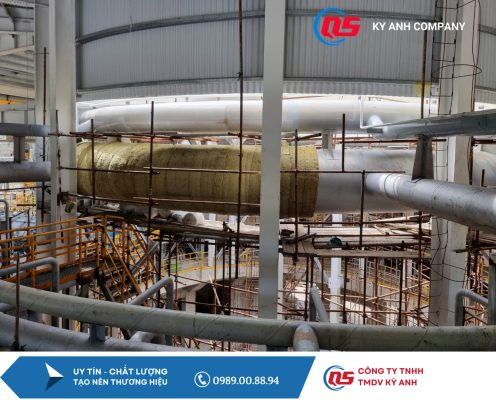THI CÔNG CÁCH NHIỆT BẰNG BỌT THỦY TINH CELLULAR GLASS TRONG CÁCH NHIỆT LẠNH