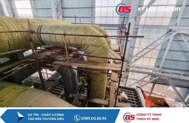 THI CÔNG CÁCH NHIỆT BẰNG BỌT THỦY TINH CELLULAR GLASS TRONG CÁCH NHIỆT LẠNH