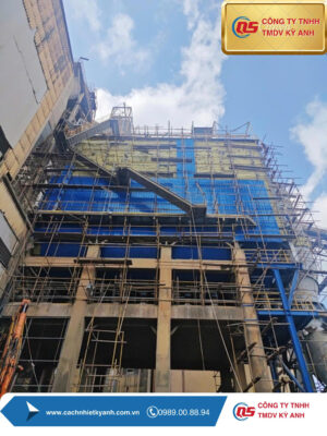 THI CÔNG CÁCH NHIỆT BẰNG BỌT THỦY TINH CELLULAR GLASS TRONG CÁCH NHIỆT LẠNH