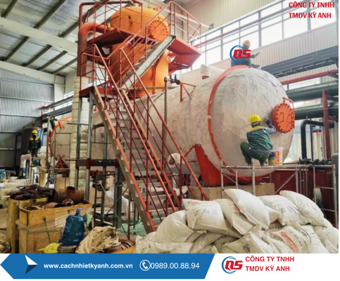 THI CÔNG CÁCH NHIỆT BẰNG BỌT THỦY TINH CELLULAR GLASS TRONG CÁCH NHIỆT LẠNH