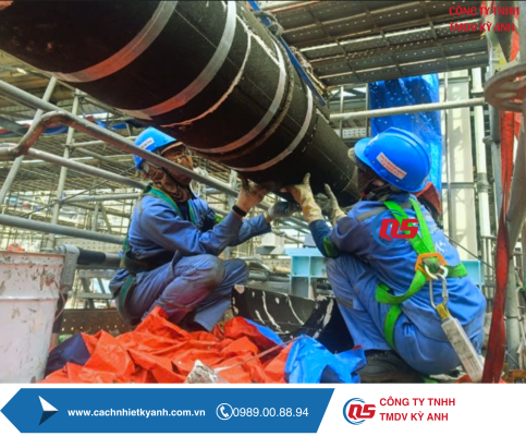 Thi Công Cách Nhiệt Nhẹ Sepiolite Cho Bồn Bể Công Nghiệp | Giải Pháp Cách Nhiệt Hiệu Quả – Bền Bỉ