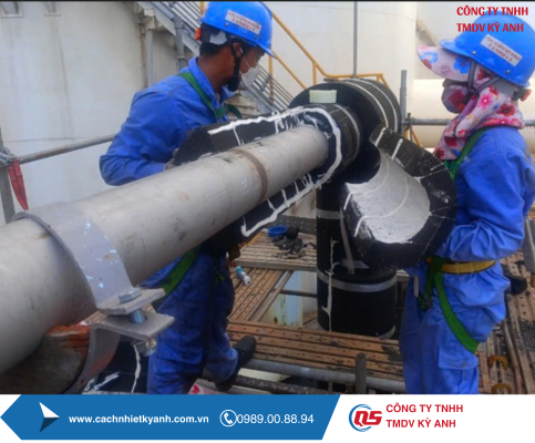 Thi Công Cách Nhiệt Nhẹ Sepiolite Cho Bồn Bể Công Nghiệp | Giải Pháp Cách Nhiệt Hiệu Quả – Bền Bỉ